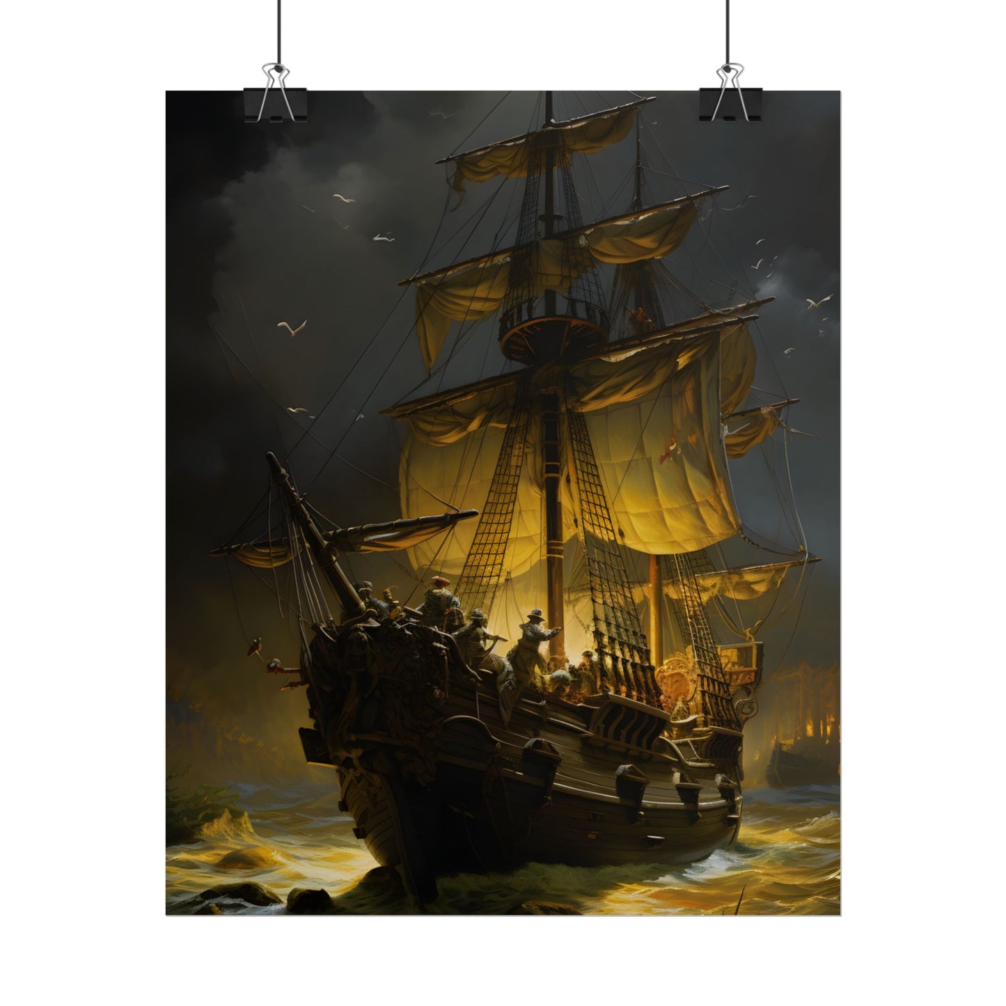 Time-Traveling Pirates: Swashbucklers on a Mission - Artwork - Poster
