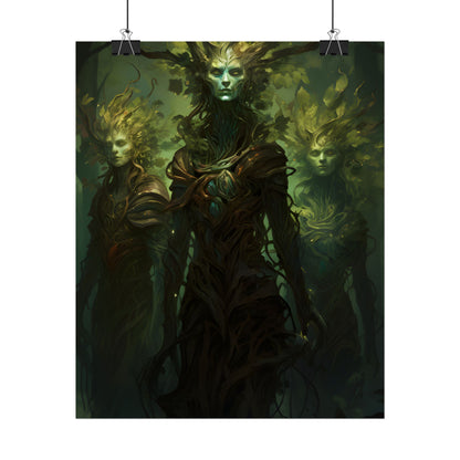 Mystical Forest Guardians: Ancient Tree Spirits Awaken - Poster