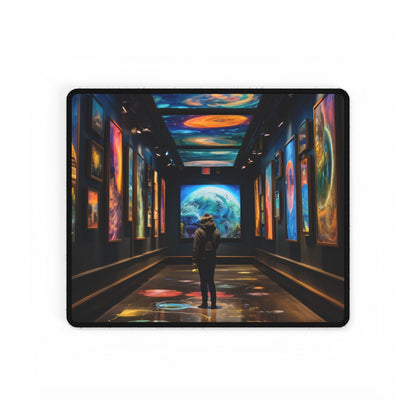 Celestial Art Gallery: Wide Angle Indoor Masterpiece - Desk Mat
