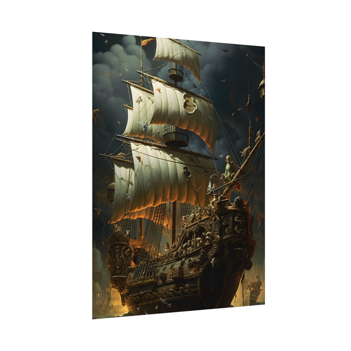 Swashbuckling Time-Traveling Pirate Crew: Artwork - Poster