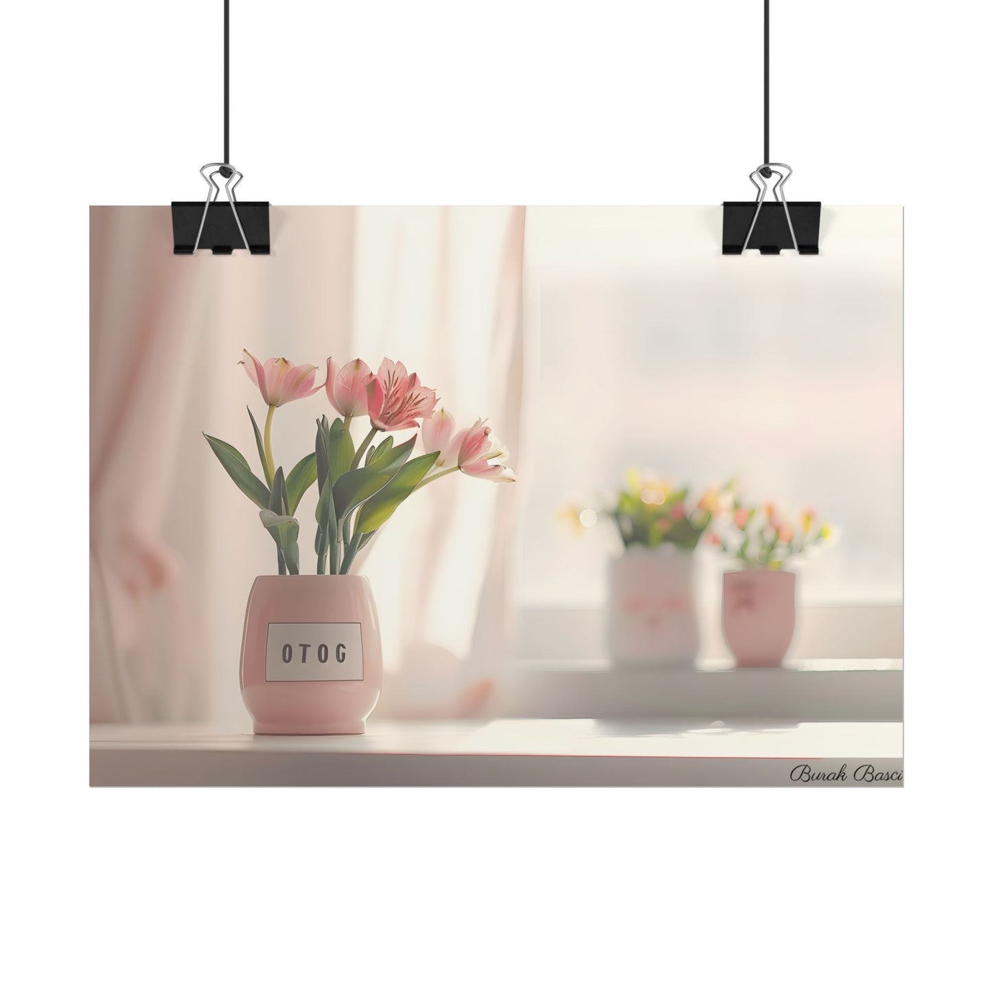 Serene Outdoor Landscape: Soft-Spoken Reminder - Poster