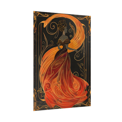 Vintage Art Nouveau Elegant Poster: Batch 1 2024 - Poster