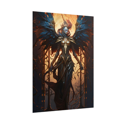 The Dark Guardian: Mysterious Protector of the Rocky Surface - Poster