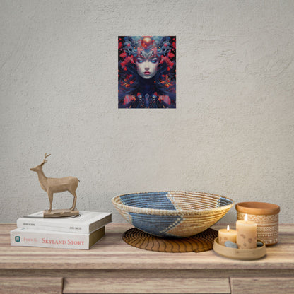 Otherworldly Celestial Dreams: Starry Night Artwork - Poster