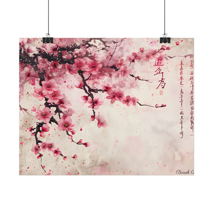 Cherry Blossom Dreams: Japanese Art in Full Bloom - Poster