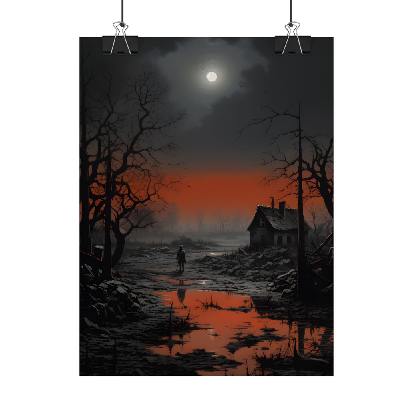 Daytime City Portrait: Outdoors Artwork - Poster