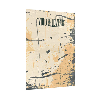 Vintage Distressed Batch 1: A Nostalgic Poster Artwork - Poster