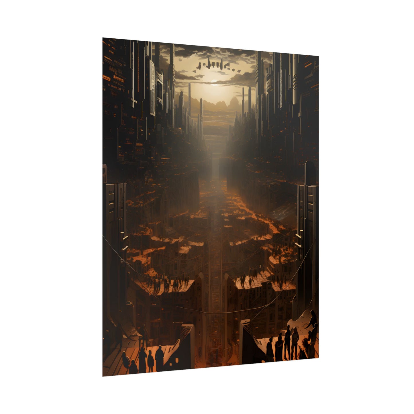 Dystopian Utopia: Opposite Worlds in Harmony - Poster
