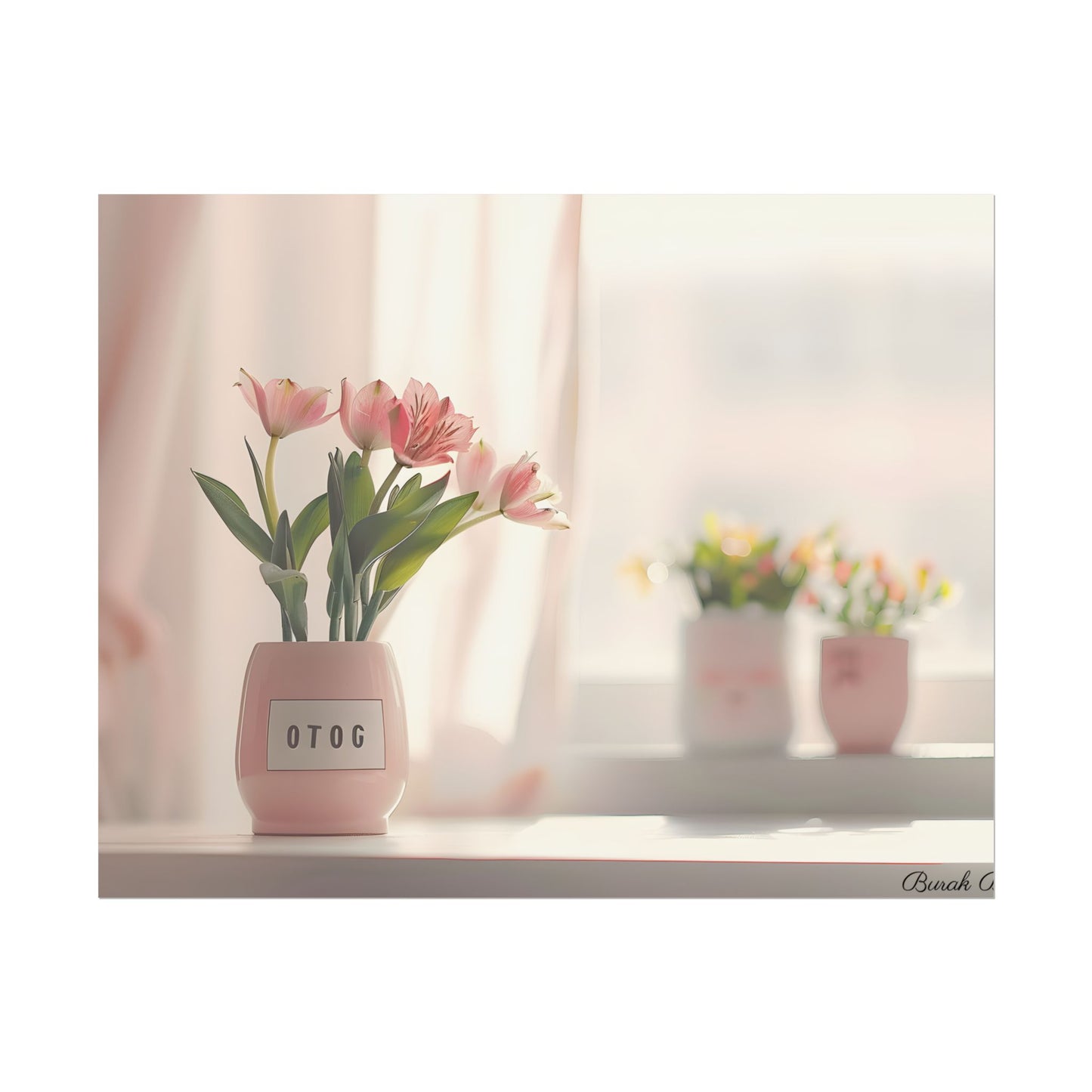 Serene Outdoor Landscape: Soft-Spoken Reminder - Poster