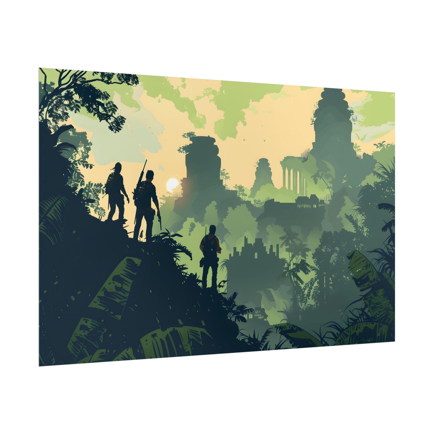 Brave Adventurer: Determined Quest in Pursuit of Discovery - Poster
