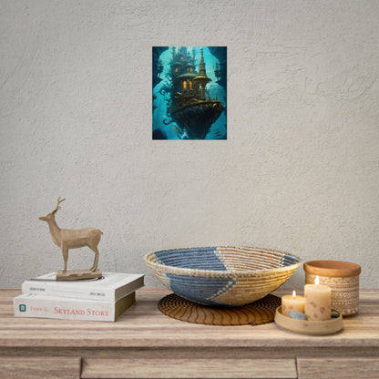 Steampunk Dive: Explore Captain Nemos Nautilu - Poster