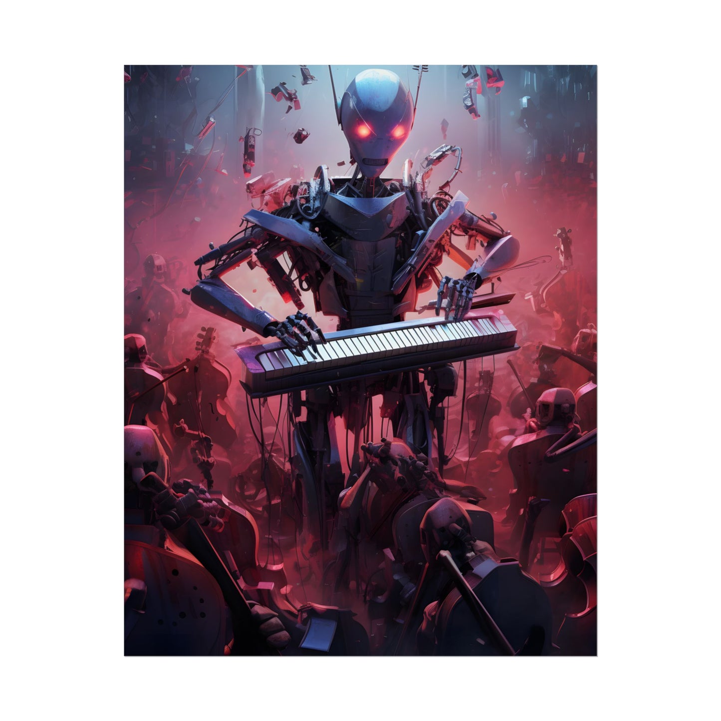 Robot Orchestra: Musical Robots in Action - Poster