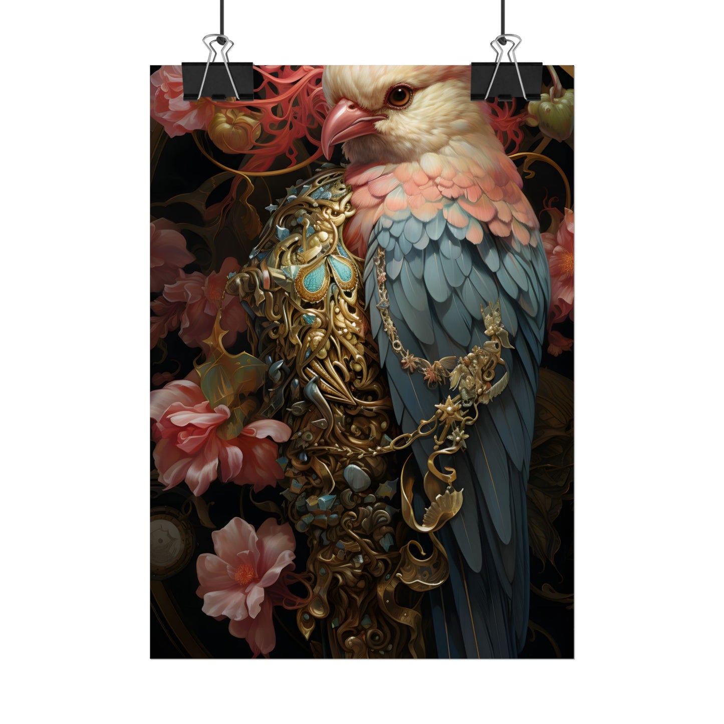 Fantasy Outdoor Guardian: Enchanted Costume Artwork - Poster