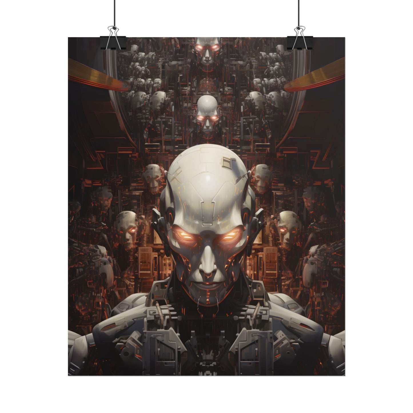 Robot Orchestra: A Symphony of Steel and Strings - Poster