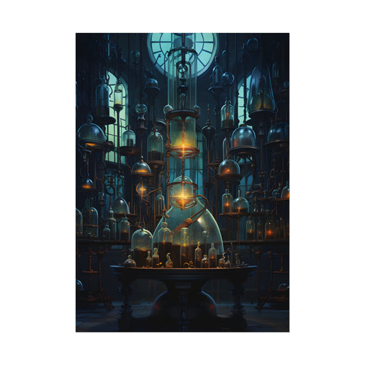Mysterious Laboratory: A Showcase of Scientific Experiment - Poster
