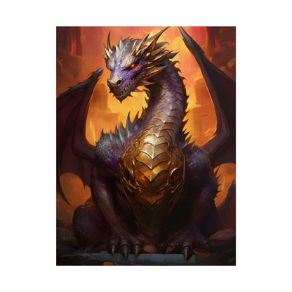 Fantasy Dragon's Treasure: Majestic Guardian - Poster