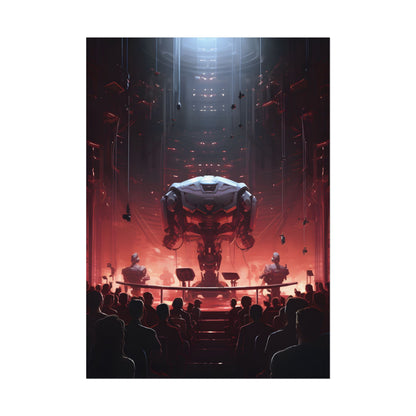 Robot Symphony: Mechanical Music Performance Art - Poster