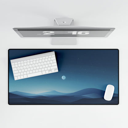 Minimalist Night Sky: Stars and Constellations Art - Desk Mat