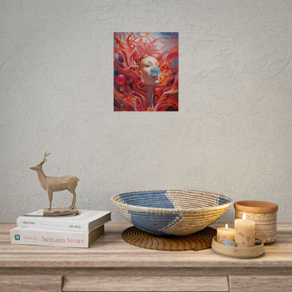Celestial Landscape: Peaceful Skies and Waterfront Serenity - Poster