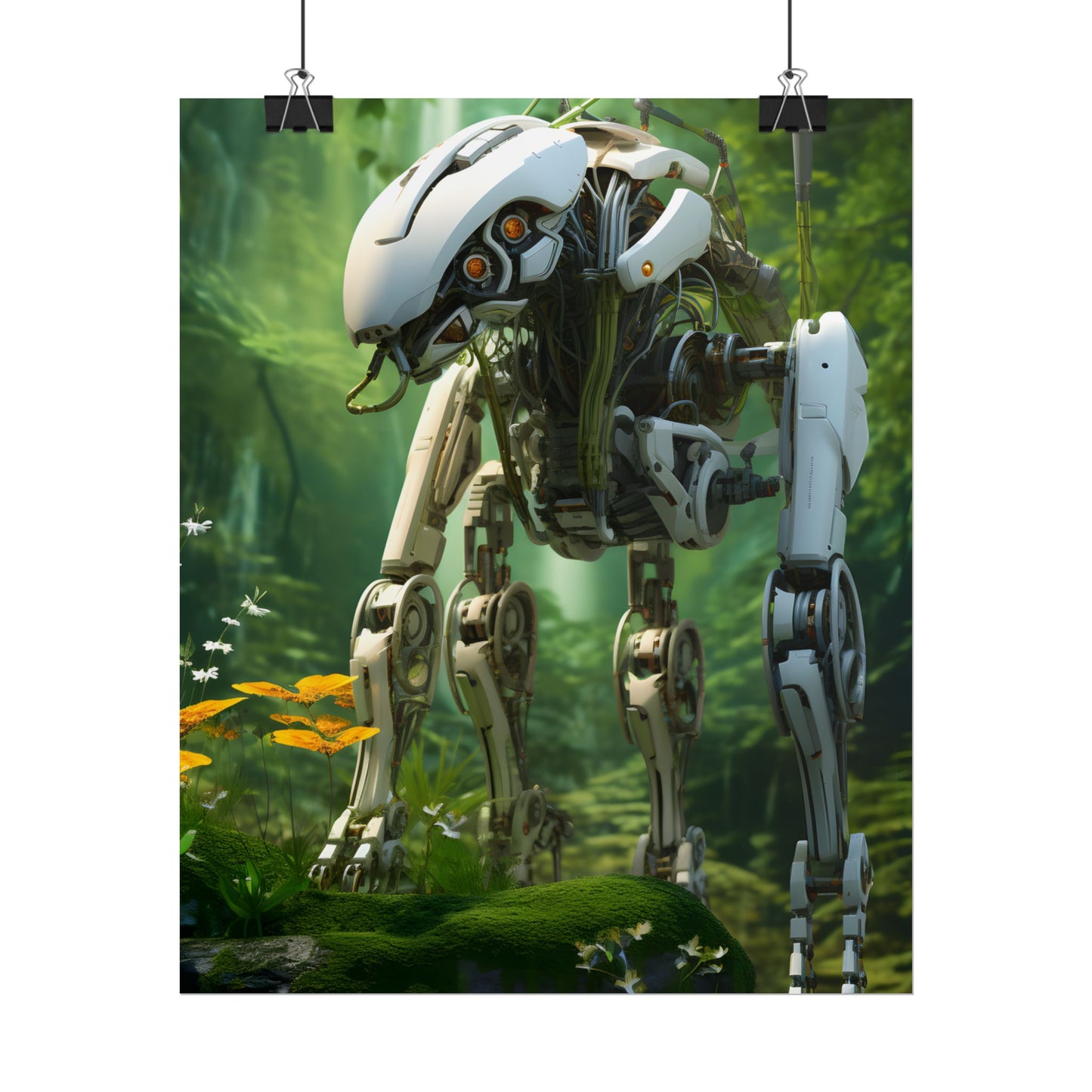 Robotic Wildlife Sanctuary: AI-Operated Oasis - Poster
