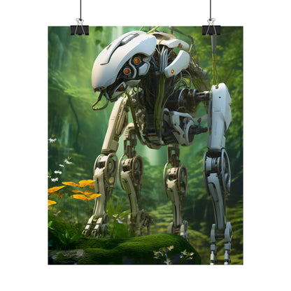 Robotic Wildlife Sanctuary: AI-Operated Oasis - Poster