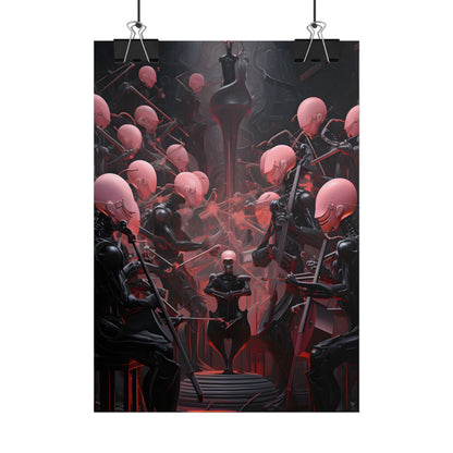 Robot Symphony: A Sentient Orchestra of Robots in Harmony - Poster