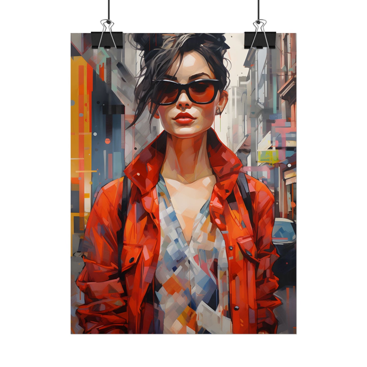 Urban City Style: Fashionista in the City - Poster