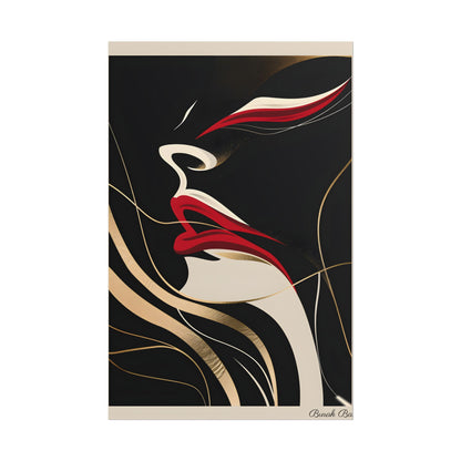 Elegant Art Nouveau Peacock: Timeless Vintage Beauty - Poster