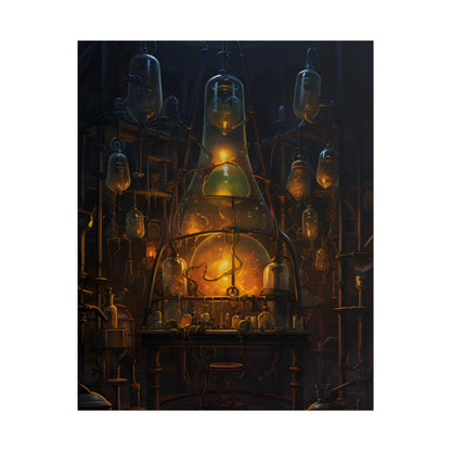 Mysterious Lab: Scientific Secrets in Darkness - Poster