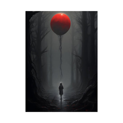 Youthful Moment: A Young Man in Nature's Outdoors - Poster