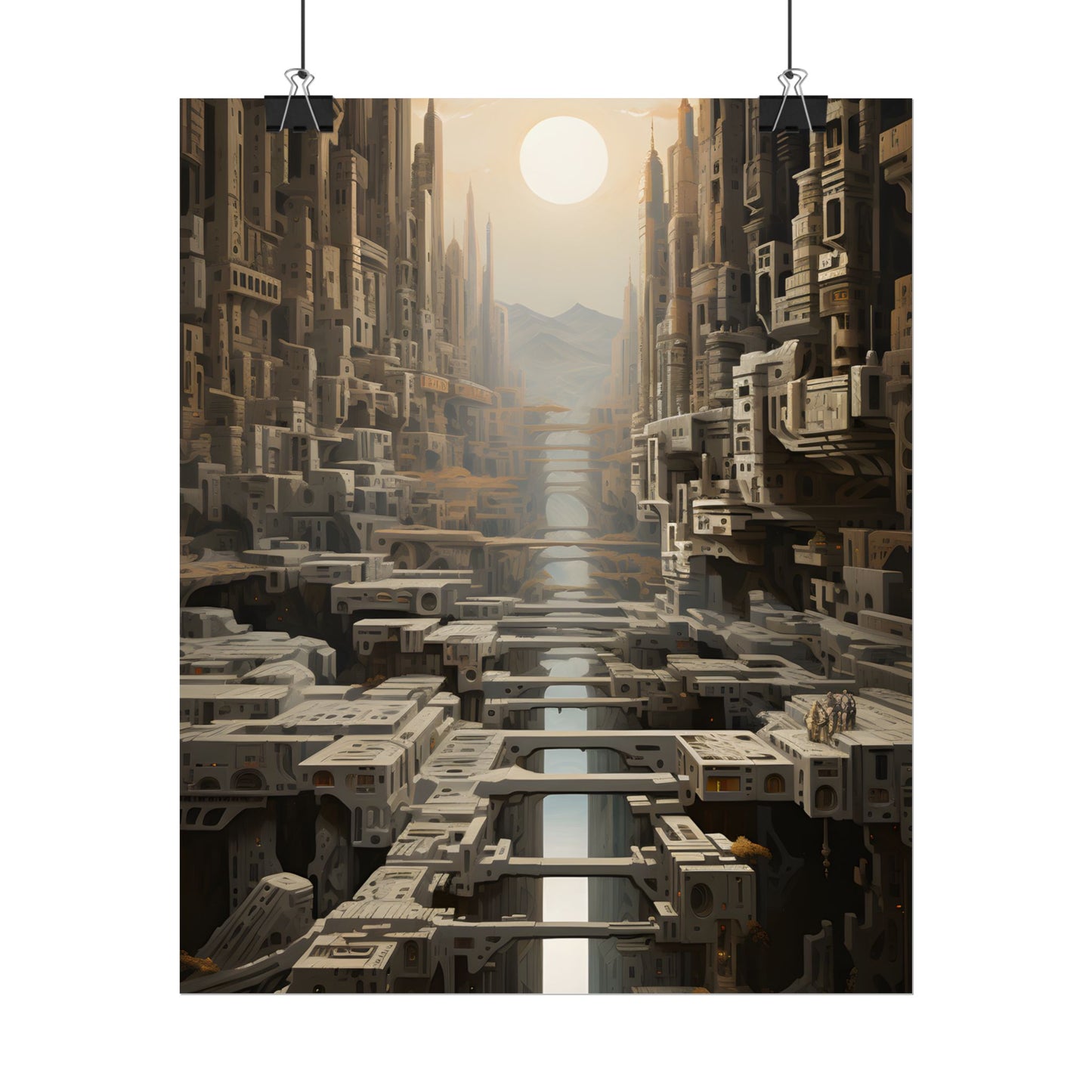 Perfect yet Oppressive: Dystopian Harmony - Poster