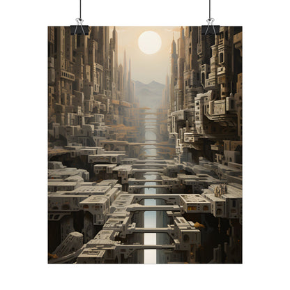 Perfect yet Oppressive: Dystopian Harmony - Poster