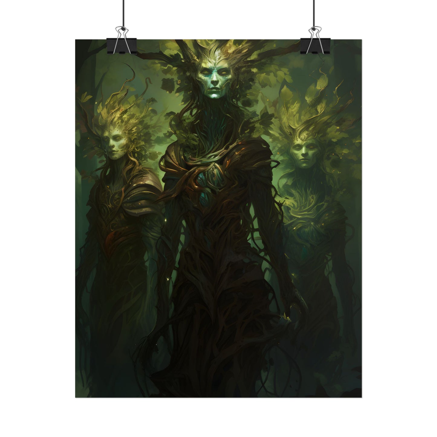 Mystical Forest Guardians: Ancient Tree Spirits Awaken - Poster