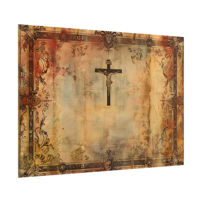 Vintage Biblical Art Print: A Historical Scene - Poster