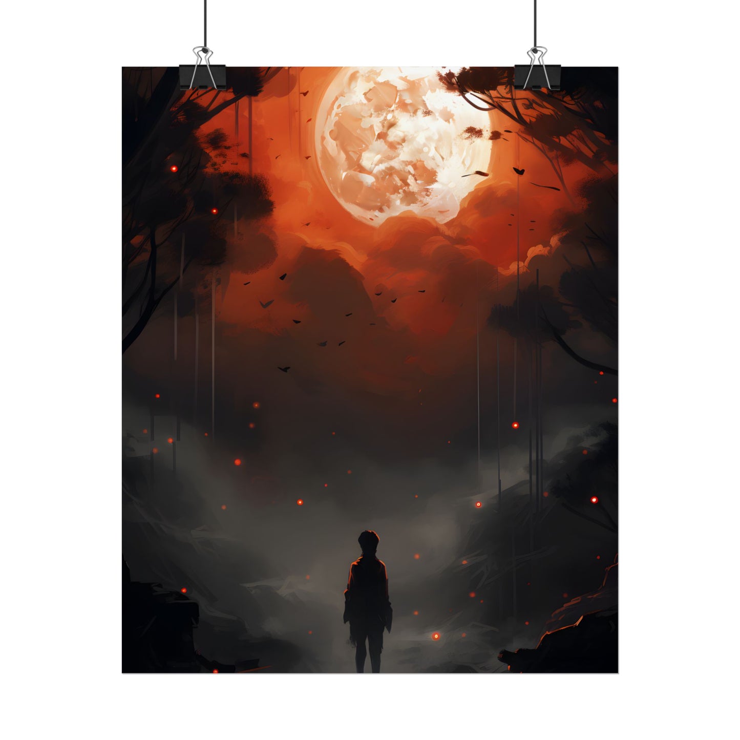 Serene Outdoors: A Peaceful Moment - Poster