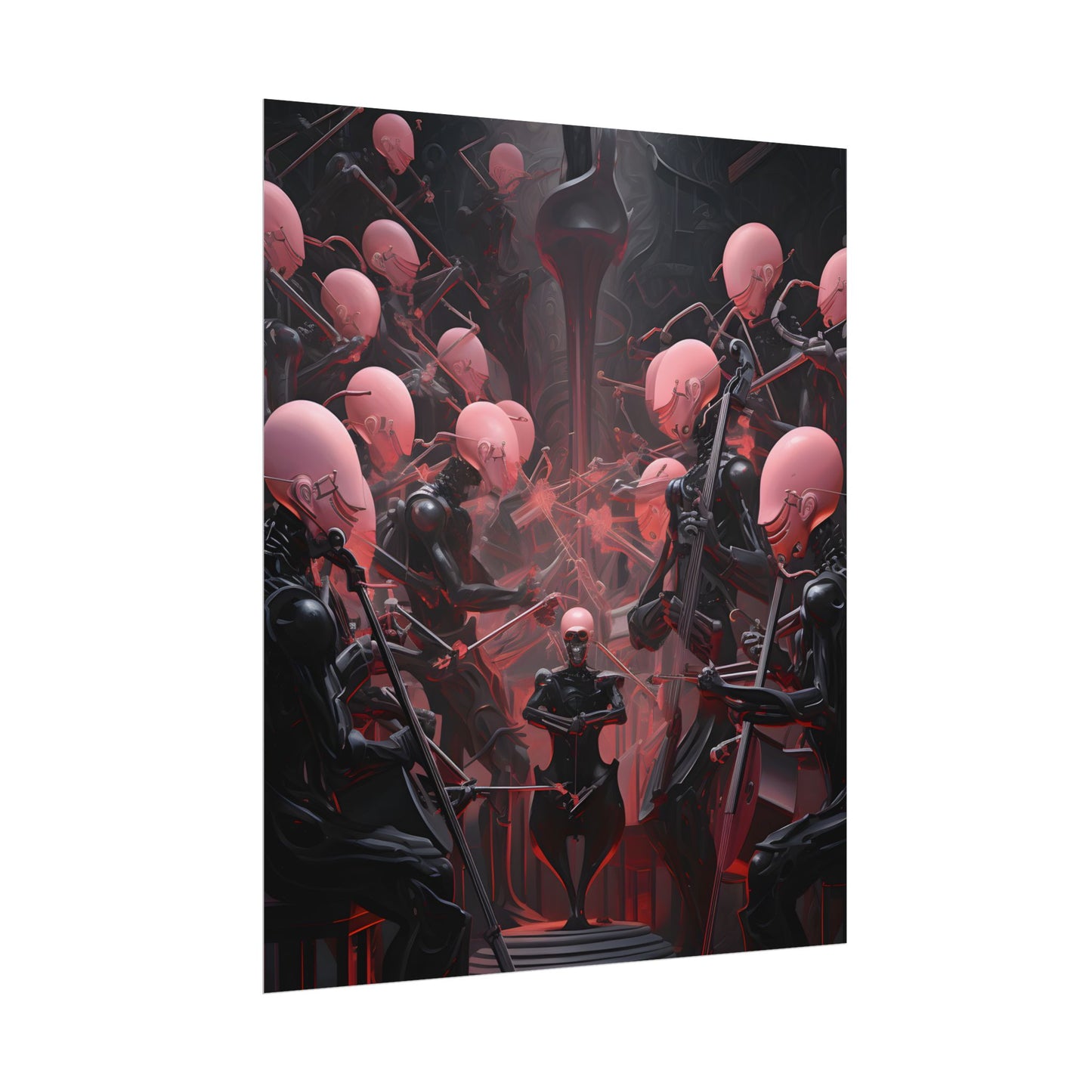 Robot Symphony: A Sentient Orchestra of Robots in Harmony - Poster