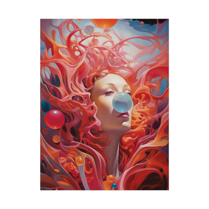 Celestial Landscape: Peaceful Skies and Waterfront Serenity - Poster