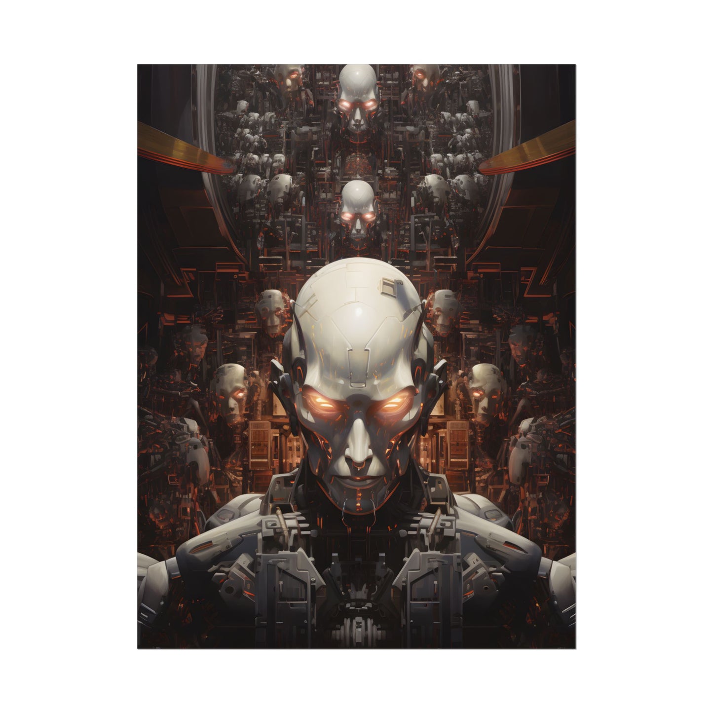 Robot Orchestra: A Symphony of Steel and Strings - Poster
