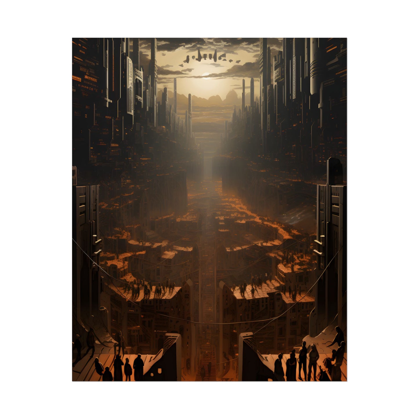 Dystopian Utopia: Opposite Worlds in Harmony - Poster