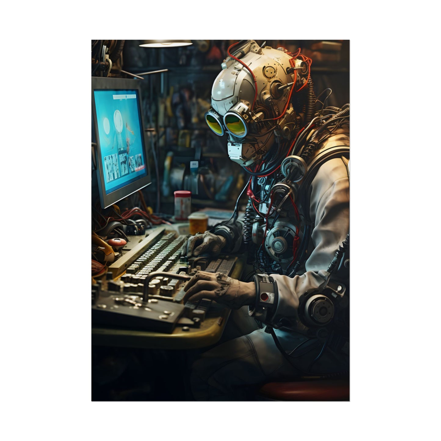Robotic Art Heist: Charismatic Thieves Steal Indoor Masterpieces - Poster