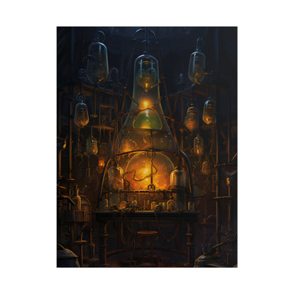 Mysterious Lab: Scientific Secrets in Darkness - Poster