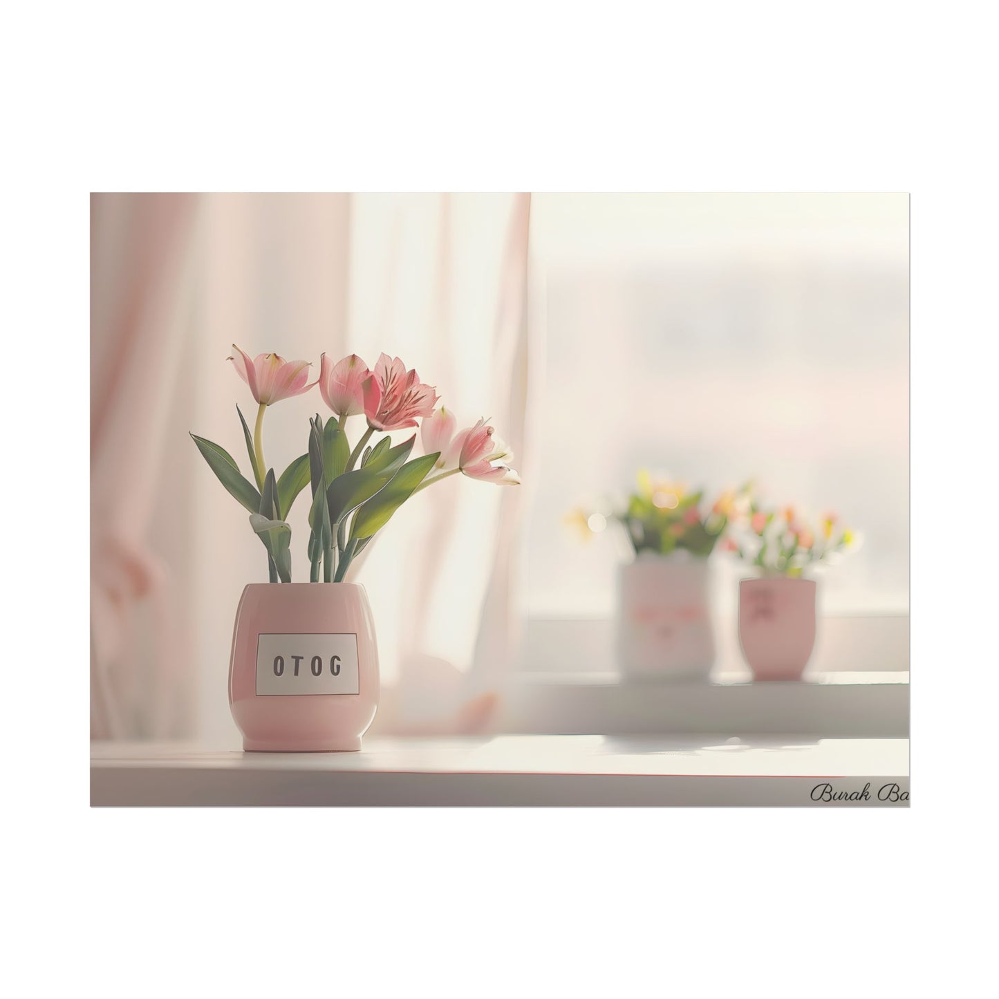 Serene Outdoor Landscape: Soft-Spoken Reminder - Poster