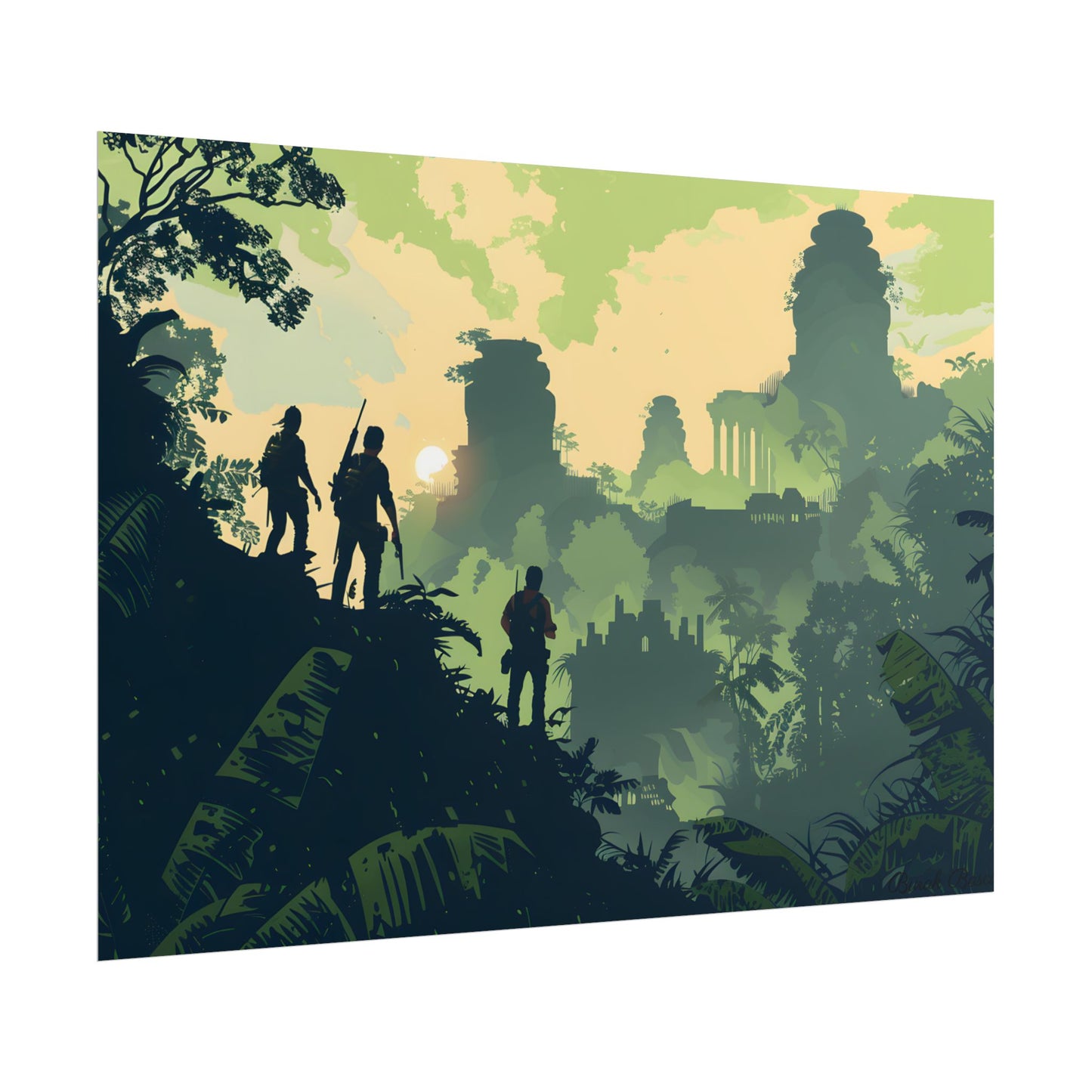 Brave Adventurer: Determined Quest in Pursuit of Discovery - Poster