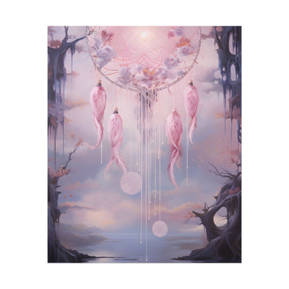 Ethereal Dreamcatcher Realm: Surreal Dreamscape Art - Poster