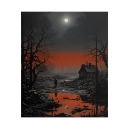 Daytime City Portrait: Outdoors Artwork - Poster