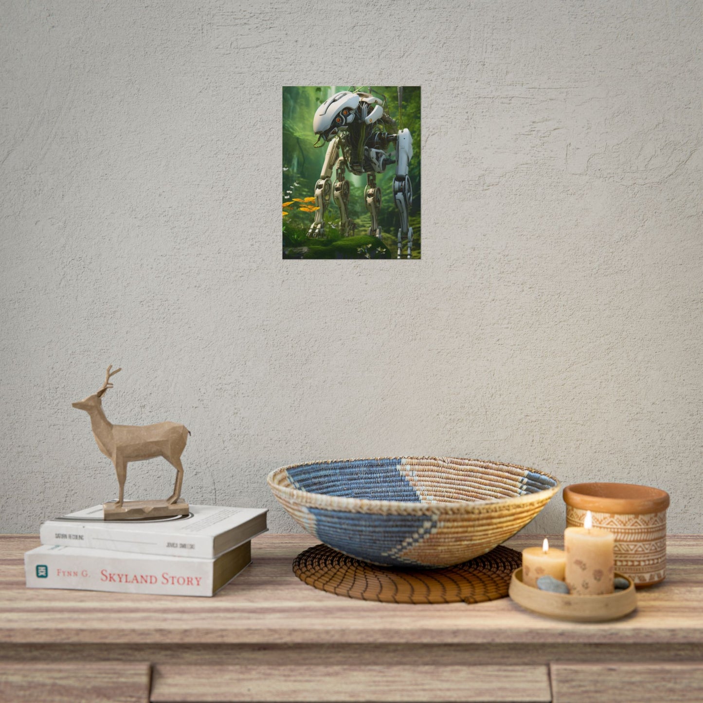 Robotic Wildlife Sanctuary: AI-Operated Oasis - Poster