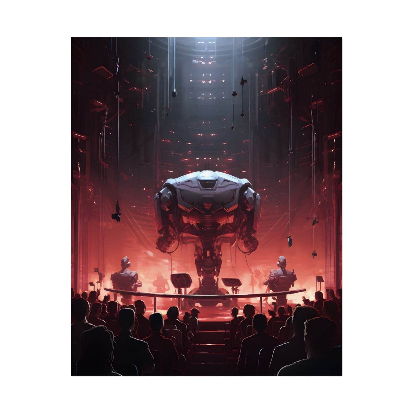 Robot Symphony: Mechanical Music Performance Art - Poster