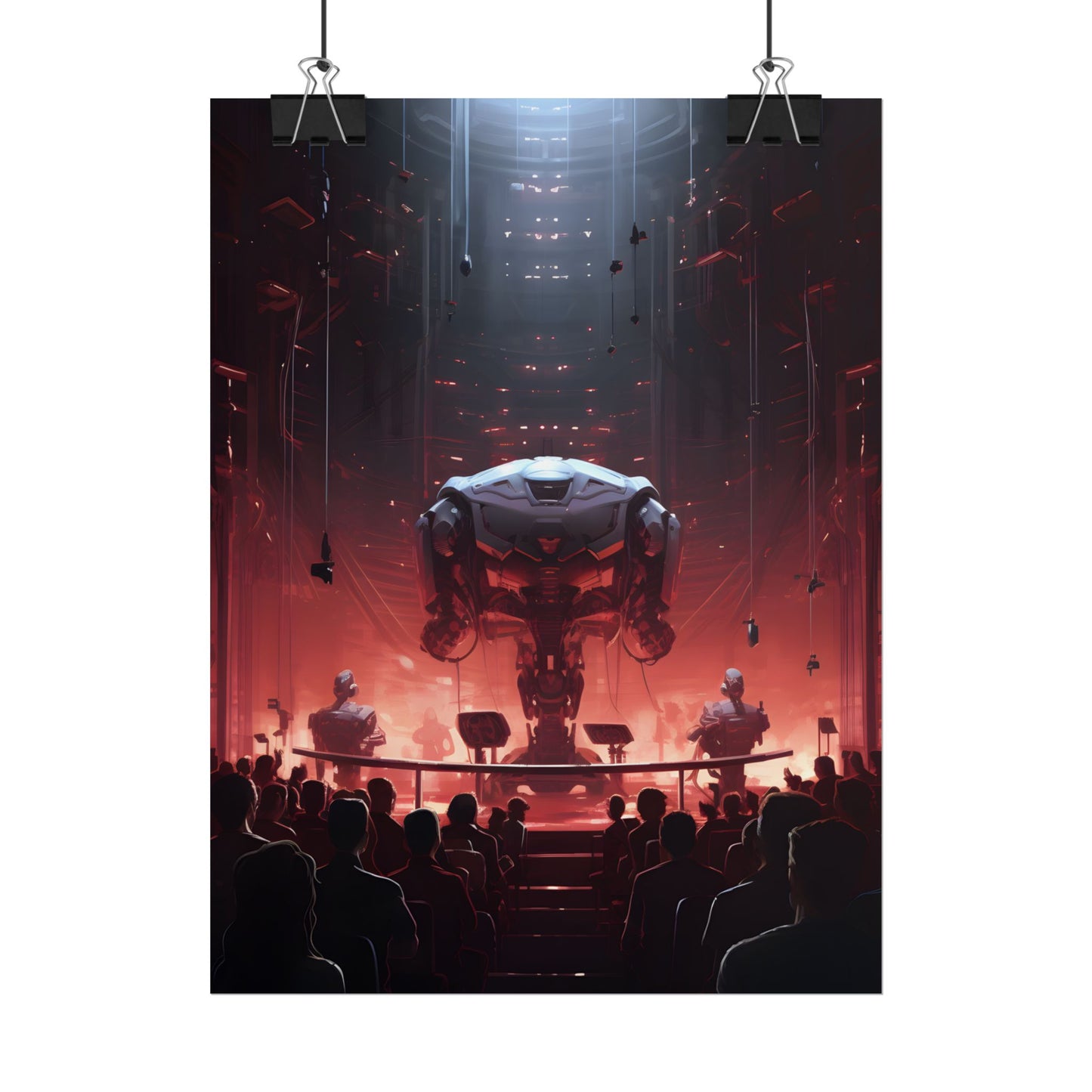 Robot Symphony: Mechanical Music Performance Art - Poster