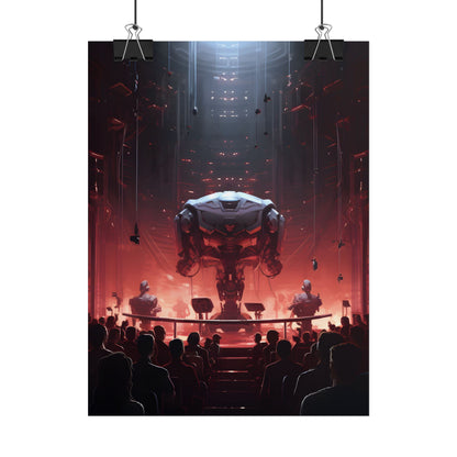 Robot Symphony: Mechanical Music Performance Art - Poster