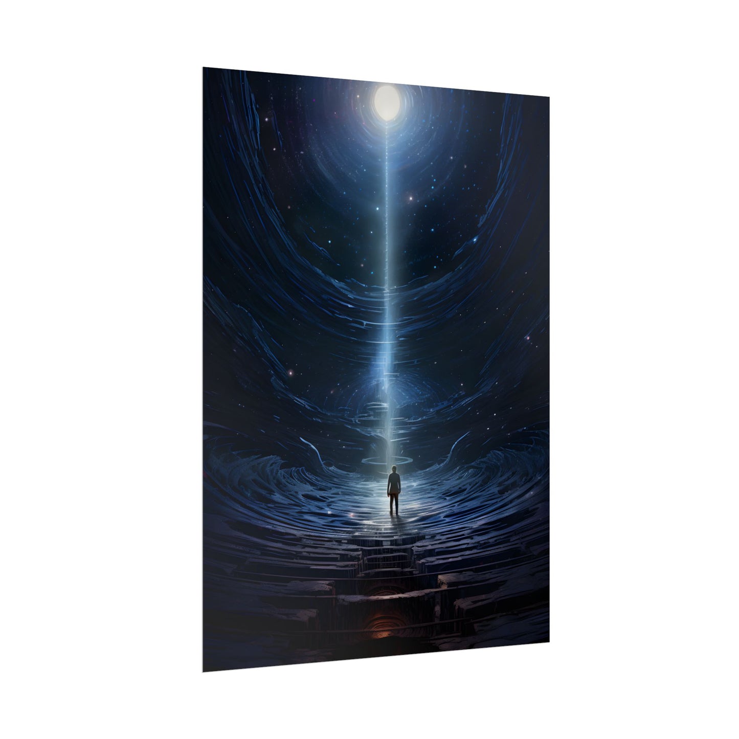 Intrepid Space Explorer: A Journey Through Stars and Galaxies - Poster